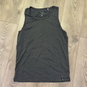 Prana Men's Gray Tank Top Size M